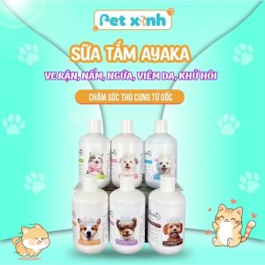 Sữa tắm Ayaka Nhật Bản cho thú cưng