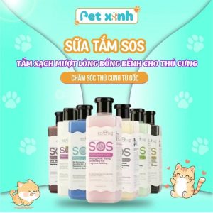 Sữa tắm SOS cho thú cưng