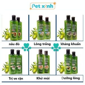Sữa tắm Olive cho chó mèo