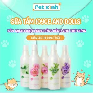 Sữa tắm nước hoa Joyce and Doll thú cưng