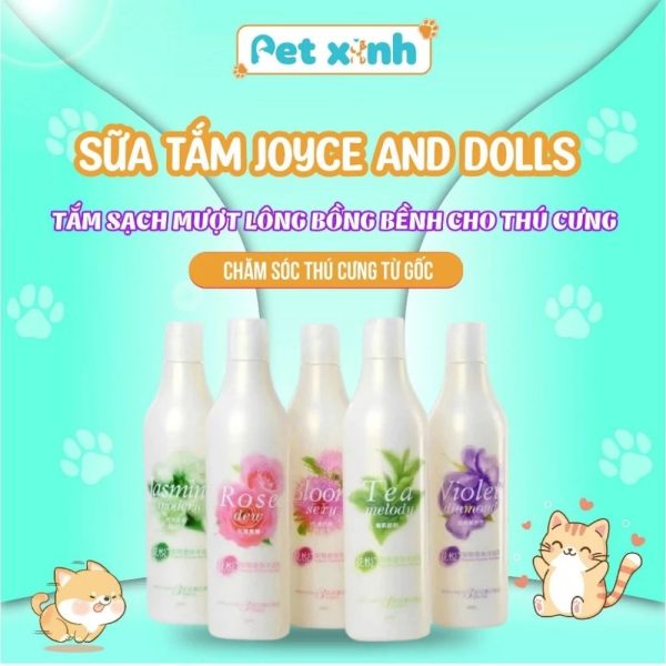 Sữa tắm nước hoa Joyce and Doll thú cưng