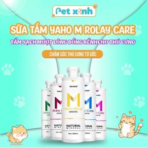 Sữa tắm Yaho M Rolay Care cho chó mèo