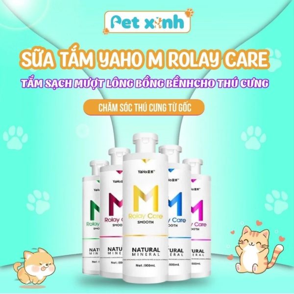 Sữa tắm Yaho M Rolay Care cho chó mèo