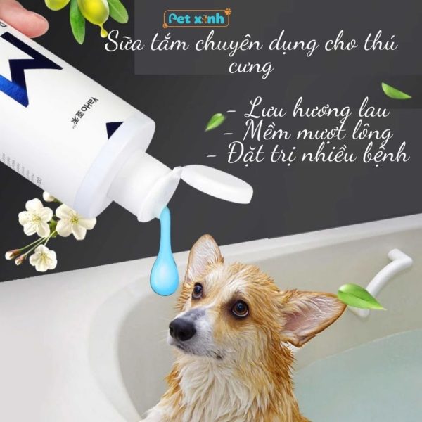 Sữa tắm Yaho M Rolay Care cho chó mèo