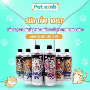 Sữa tắm cho chó KPET 6k series