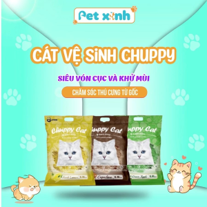 Cat-ve-sinh-cho-meo-Chuppy-Cat