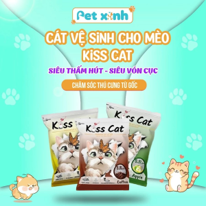 Cát vệ sinh cho mèo Kiss cat