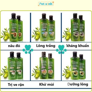 Các loại dầu tắm olive