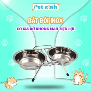 Bát đôi inox