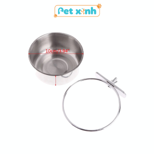 bát gắn chuồng mèo